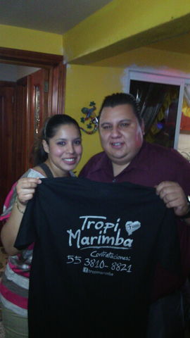 Mauro y Lupita Amigos de TropiMarimba